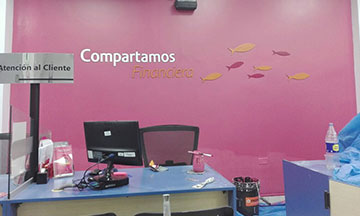Compartamos Financiera, remodelación AG. Ceres